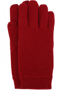 Кашемировые перчатки фактурной вязки Loro Piana