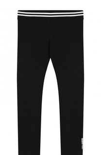 Хлопковые брюки с контрастной отделкой Givenchy