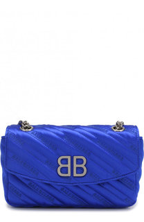 Сумка BB Round S из текстиля Balenciaga