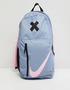 Серый рюкзак с большим логотипом-галочкой Nike - Серый
