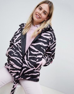 ASOS DESIGN animal windbreak jacket - Мульти