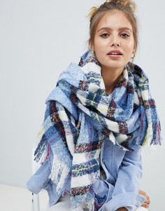 Шарф в клетку Monki - Мульти