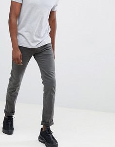 Темно-серые узкие джинсы стретч Replay Anbass - Серый
