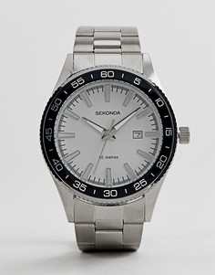 Серебристые наручные часы Sekonda эксклюзивно для ASOS - Серебряный