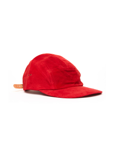 Красная замшевая кепка Hender Scheme