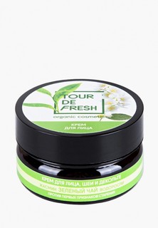 Крем для лица Tour De Fresh «Зеленый чай-жасмин-водоросли», 60 мл