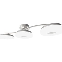 Потолочная светодиодная люстра с пультом IDLamp 107/3A-LEDWhitechrome