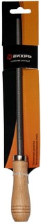 Напильник Вихрь 200 мм круглый деревянная рукоятка