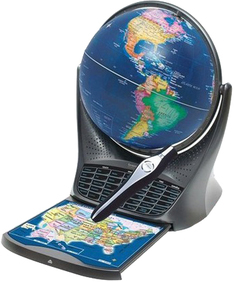 Интерактивный глобус Oregon Scientific SG18 (темно-синий)