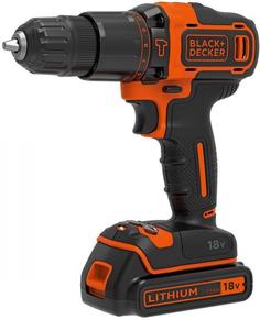 Аккумуляторная дрель-шуруповерт Black & Decker BDCDD186KB-QW