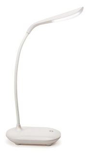 Светильник настольный LUCIA Flex Accu 2 на подставке, 3Вт, белый [l310-w]