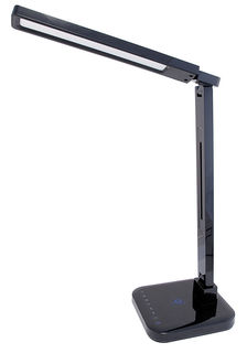 Светильник настольный LUCIA Smart Qi на подставке, 15Вт, черный [l900-b]
