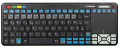 Клавиатура Hama ROC3506 Samsung механическая черный USB slim Multimedia Touch LED [r1132698]