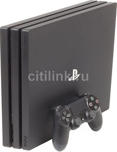 Игровая консоль SONY PlayStation 4 Pro с 1 ТБ памяти, CUH-7108B, черный