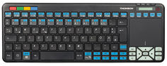 Клавиатура Hama ROC3506 Sony механическая черный USB slim Multimedia Touch LED [r1132700]
