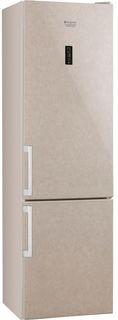 Холодильник HOTPOINT-ARISTON HFP 6200 M, двухкамерный, бежевый [153419]