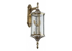Уличный светильник мидос (chiaro) бронзовый 28x80x30 см.