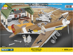 Конструктор Cobi Small Army World War II 5544 Мессершмитт BF 109 Африканская миссия