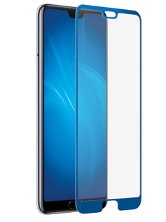 Аксессуар Защитное стекло для Huawei P20 DF Full Screen 3D Blue hwColor-66