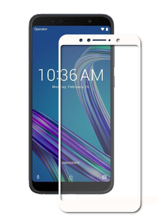 Аксессуар Защитное стекло для ASUS ZenFone Max Pro M1 ZB602KL/ZB601KL DF Full Screen White aColor-18
