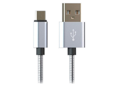 Аксессуар Qumann USB - Lightning / microUSB 1m Silver 20221