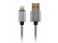 Аксессуар Qumann USB - Lightning 8pin 0.33m Silver 20211