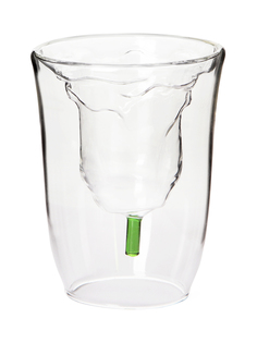 Стакан Роза СмеХторг Стеклянный