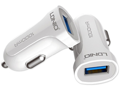 Зарядное устройство LDNIO USB + Lightning 8-pin DL-C17 1A White