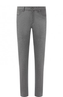 Шерстяные брюки прямого кроя Ermenegildo Zegna