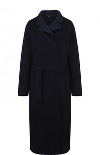 Шерстяное пальто с поясом Joseph