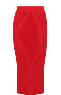 Кашемировая юбка-карандаш фактурной вязки Michael Kors Collection