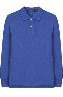 Хлопковое поло с длинными рукавами Polo Ralph Lauren