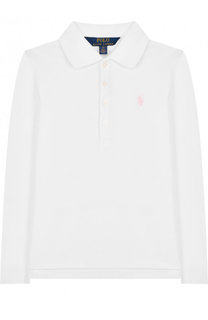 Хлопковое поло с длинными рукавами Polo Ralph Lauren