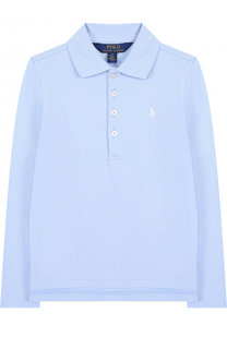 Хлопковое поло с длинными рукавами Polo Ralph Lauren
