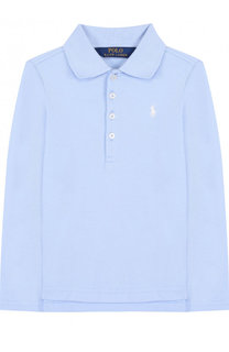Хлопковое поло с длинными рукавами Polo Ralph Lauren