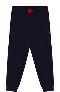 Хлопковые джоггеры с поясом на кулиске Polo Ralph Lauren