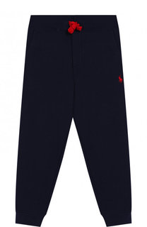 Хлопковые джоггеры с поясом на кулиске Polo Ralph Lauren