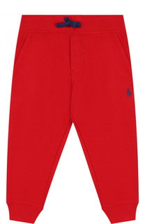 Хлопковые джоггеры с поясом на кулиске Polo Ralph Lauren
