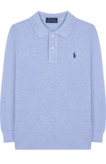 Хлопковое поло с длинными рукавами Polo Ralph Lauren