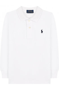 Хлопковое поло с длинными рукавами Polo Ralph Lauren