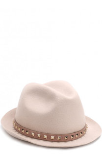 Фетровая шляпа Valentino Garavani Rockstud Valentino
