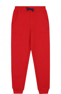 Хлопковые джоггеры с поясом на кулиске Polo Ralph Lauren
