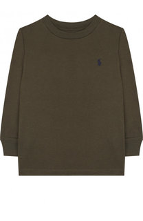 Хлопковый лонгслив Polo Ralph Lauren