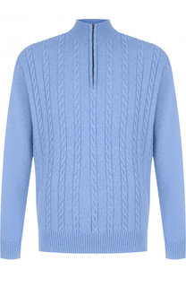 Джемпер из шерсти фактурной вязки с воротником на молнии Paul&Shark