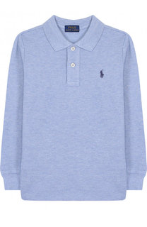 Хлопковое поло с длинными рукавами Polo Ralph Lauren