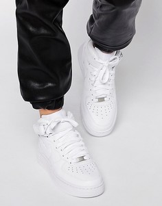 Белые кроссовки Nike Air Force 1 07 - Белый