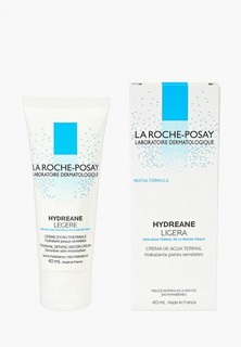 Крем для лица La Roche-Posay HYDREANE LEGERE Ежедневный, базовый увлажняющий для кожи комбинированного или нормального типа, 40 мл