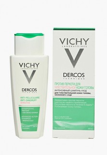 Шампунь Vichy Интенсивный Dercos против перхоти для чувствительной кожи головы 200 мл