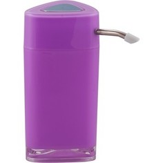 Дозатор для жидкого мыла Swensa Нео лиловый с зеркалом, пластик (SWP-0700LL-A)