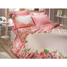 Комплект постельного белья Hobby home collection 2-х сп, поплин, Esperanza, красный (1501000645)